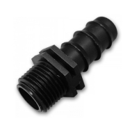 Муфта для трубки 20мм х 1/2" нар Green Helper