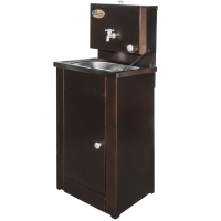 Умывальник дачный Вихрь КОМФОРТ медь с подогревом, нержавеющая мойка