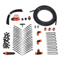 Капельный полив "Жук" от водопровода, 30 растений, с таймером, парниковый