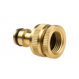 Адаптер 3/4-1/2 внутренняя резьба для быстросъема латунь