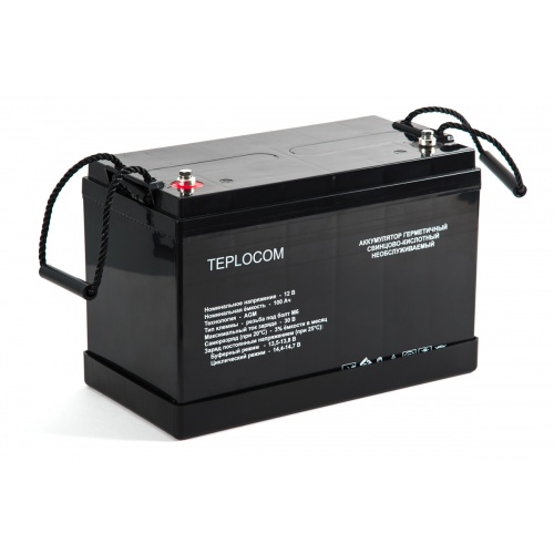 Аккумуляторная батарея Teplocom Стандарт 100 Ач (330*173*220) купить в интернет магазине Санрай73
