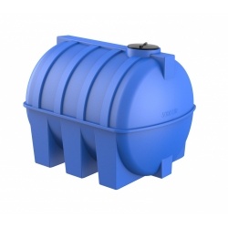 Емкость 5000 литров горизонтальная (голубой) Polimer Group G-5000