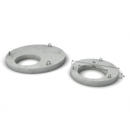 Бетонная крышка колодца 1ПП 10-1