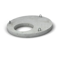 Бетонная крышка колодца 1ПП 10-1