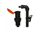 Соединитель быстросъемный 3/4" с защелкой с Г-образным коннектором для шланга Green Helper