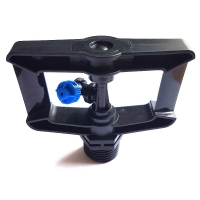 Разбрызгиватель круговой 1/2"нар Синий Green Helper