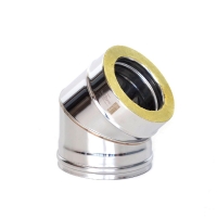 Отвод Термо 45* ОТ-Р 430-0.5/430 D100/160 (2S)