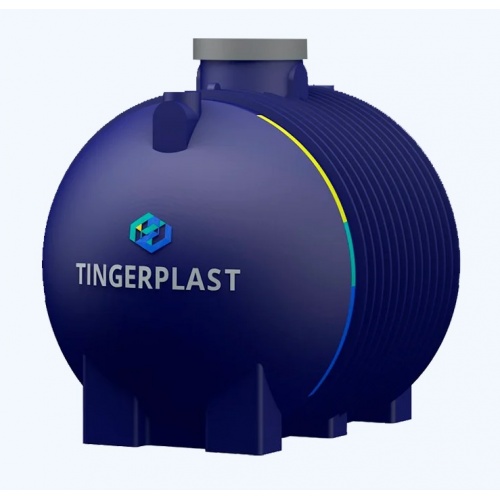 Емкость подземно-надземная Tingerplast PE 10, синяя купить в интернет магазине Санрай73