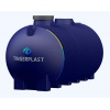 Емкость 20000 литров подземно-надземная Tingerplast, синяя PE 20