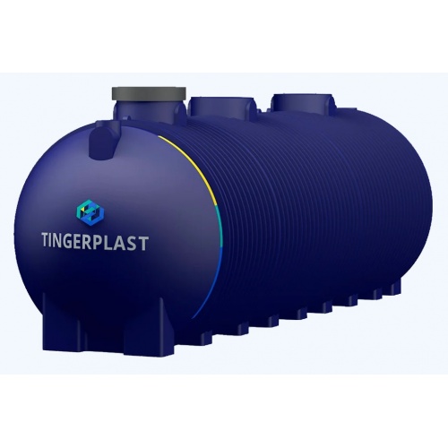 Емкость подземно-надземная Tingerplast PE 30, синяя купить в интернет магазине Санрай73