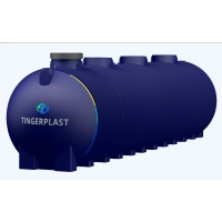 Емкость 40000 литров подземно-надземная Tingerplast, синяя PE 40