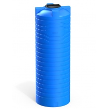 Емкость цилиндрическая узкая N 1000 литров (голубой) Polimer Group