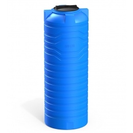Емкость 500 литров цилиндрическая узкая (голубой) Polimer Group N 500
