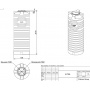 Емкость 700 литров цилиндрическая узкая (голубой) Polimer Group N 700