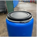 Бочка пластиковая 127 литров с крышкой на обруч Open Top (синий) Polimer Group