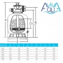 Фильтр Aquaviva P500 (10 м3/ч, D527)
