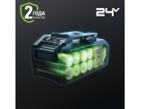 Аккумулятор Greenworks G24USB4, 24V, 1xUSB-A, 4 Ач (2939307)