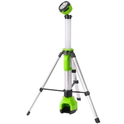 LED-мачта аккумуляторная 2-в-1 Greenworks G120WLS, 24V, макс. 2200 лм, 82-112 см, без АКБ и ЗУ (3401107)