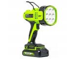 Фонарь-прожектор светодиодный аккумуляторный Greenworks G24SL, 24V, без АКБ и ЗУ