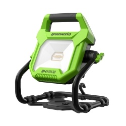 Фонарь светодиодный Greenworks, Арт. 3401307, 24V / 220V, без АКБ и ЗУ
