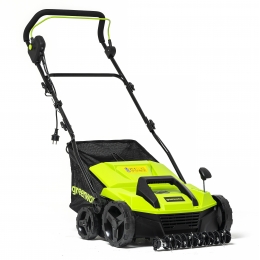 Аэратор-скарификатор электрический Greenworks Арт. 2515507, 1500 Вт, 36 см