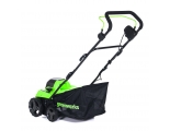 Аэратор-скарификатор аккумуляторный Greenworks Арт. 2517607, 40V, бесщеточный, без АКБ и ЗУ