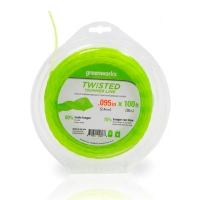 Витая леска для триммера Greenworks, 2,4мм, Арт, 2950207