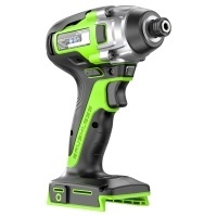 Винтоверт ударный Greenworks GD24ID3, 24V, бесщеточная,HEX 1/4, 300Нм,3 режима, без АКБ и ЗУ (3802807)