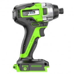 Винтоверт ударный Greenworks GD24ID3, 24V, бесщеточная,HEX 1/4, 300Нм,3 режима, без АКБ и ЗУ (3802807)