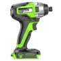 Винтоверт ударный Greenworks GD24ID3, 24V, бесщеточная,HEX 1/4, 300Нм,3 режима, без АКБ и ЗУ (3802807)