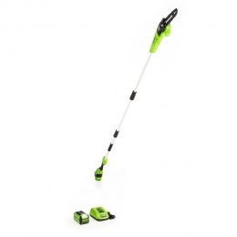 Высоторез/Сучкорез аккумуляторный Greenworks Арт. 1401107, 40V, 20 см, без АКБ и ЗУ