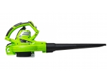 Воздуходувка-пылесос садовый электрический Greenworks Арт. 2406507, 220 В, 3000 Вт