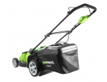 Газонокосилка аккумуляторная Greenworks Арт. 2500207, TwinForce, 40V, 49 см, без АКБ и ЗУ