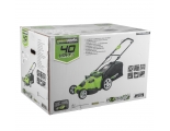 Газонокосилка аккумуляторная Greenworks Арт. 2500207VB, TwinForce, 40V, 49 см, c 1хАКБ 4 Ач и ЗУ