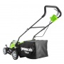 Газонокосилка аккумуляторная Greenworks Арт. 2501907UA, 40V, 35 см, c 1хАКБ 2 Ач и ЗУ