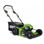 Газонокосилка аккумуляторная Greenworks Арт. 2502907UB, 60V, 46 см, самоходная, бесщеточная, с 1хАКБ 4 Ач. и ЗУ