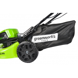 Газонокосилка аккумуляторная Greenworks Арт. 2502907, 60V, 46 см, самоходная, бесщеточная, без АКБ и ЗУ
