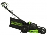 Газонокосилка аккумуляторная Greenworks Арт. 2515607, TwinForce, 82V, 61 см, самоходная, бесщеточная, без АКБ и ЗУ