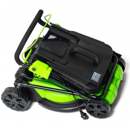 Газонокосилка электрическая Greenworks Арт. 2515707, 2000 Вт, 43 см