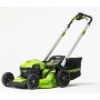 Газонокосилка аккумуляторная Greenworks Арт. 2517407UB, 40V, 48 см, самоходная, бесщеточная, c 1хАКБ 4 Ач и ЗУ
