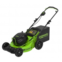 Газонокосилка аккумуляторная Greenworks Арт. 2518907,  82V, 51 см, бесщеточная без АКБ и ЗУ.