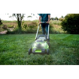 Газонокосилка самоходная, аккумуляторная Greenworks Арт. 2514307, 60V, 51 см, самоходная, бесщеточная, без АКБ и ЗУ