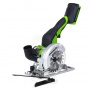Дисковая мини пила Greenworks G24MCS, 24V, бесщеточная, 120x9,5мм, 6500 об/мин, рез 39мм, без АКБ и ЗУ (1501207)