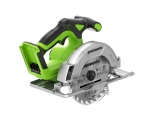 Дисковая пила Greenworks GD24CS165, 24 V, бесщеточная, 165х20мм, 4800 об/мин, рез 57мм, без АКБ и ЗУ (1501607)