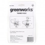 Головка триммерная с леской в сборе Greenworks, Арт, 2926507