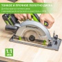 Диск пильный Greenworks 165x1.6x20 мм, 24T, по дереву для дисковой пилы (2955707)