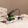 Гравер Greenworks G24RT, 24V, бесщеточный, 2,4/3,2мм, 6500–35000 об/мин, оснастка 52 шт, без АКБ и ЗУ, сумка (3200807)