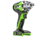 Гайковерт ударный Greenworks GD24IW400, 24V, бесщеточная, 1/2", 400Нм, без АКБ и ЗУ (3802907)