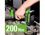 Гайковерт ударный Greenworks G24IW200, 24V, бесщеточная, 3/8", 200Нм, без АКБ и ЗУ (3803607)