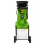 Измельчитель садовый электрический Greenworks, 220 В, 2800 Вт с контейнером